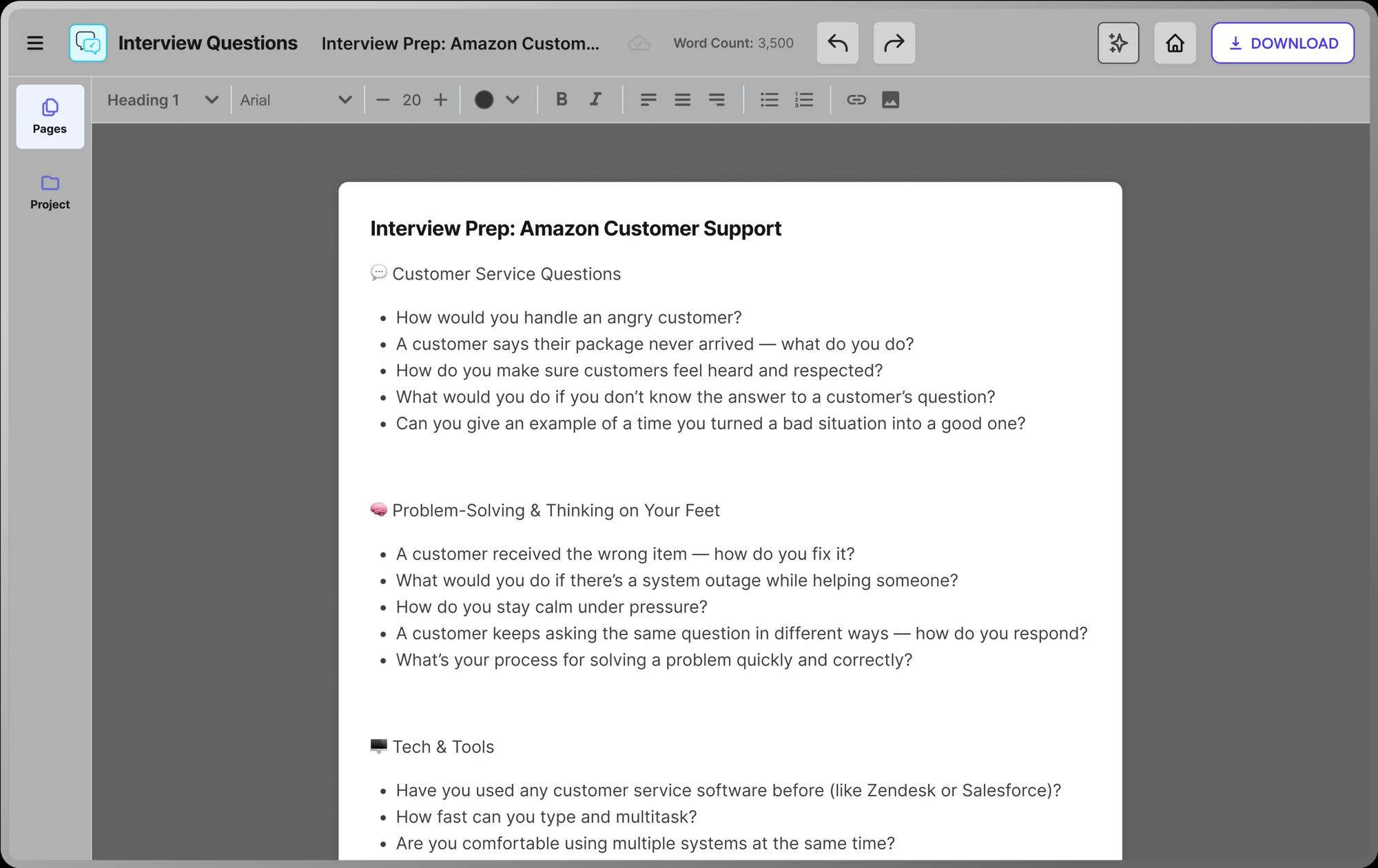 Effortless<br /><span>Interview Question</span> Creation