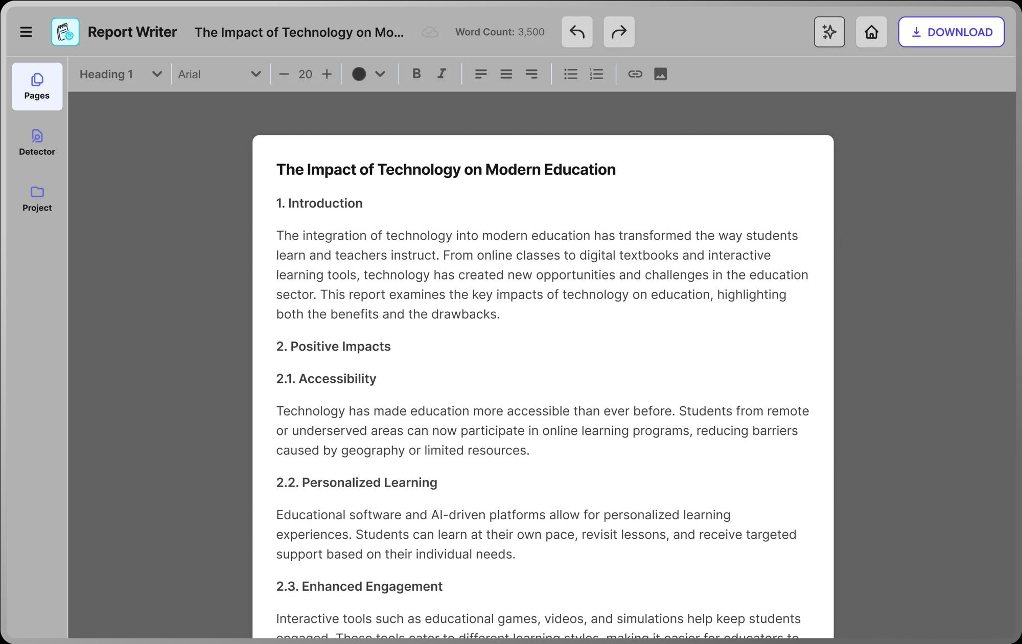 Effortless<br /><span>Report Creation</span>